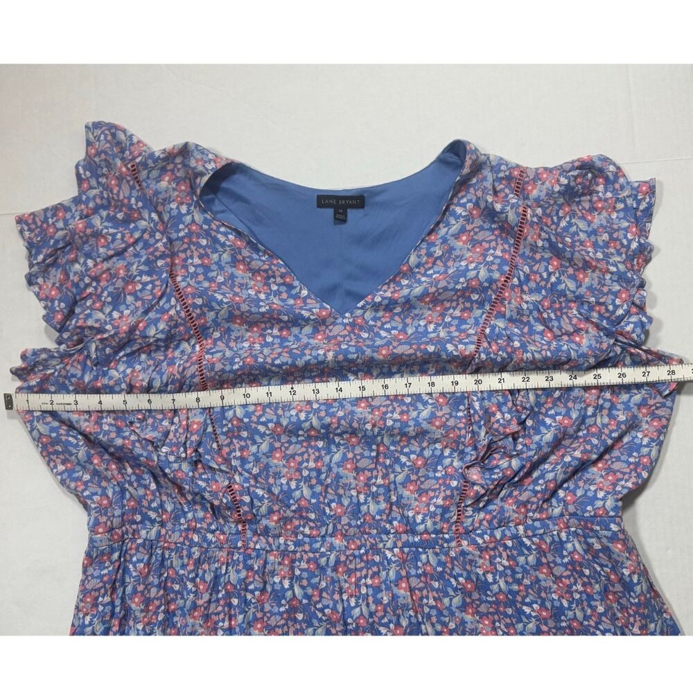 Lane Bryant Floral Mini Dress - Picture 7 of 8